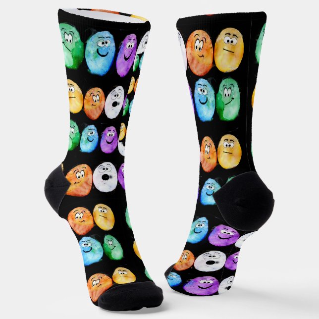 Funny Oaster Eggs Socks Socken (Gewinkelt)