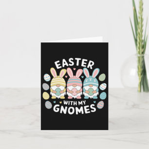 Funny Oaster mit meinen Gnomies Happy Oster Gnome  Karte