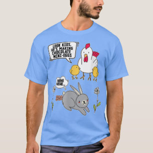 Funny Oaster Sunday Dress Bunny Chocolate Kostüm T-Shirt