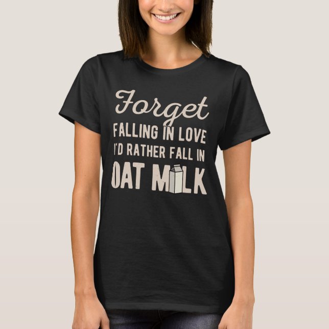 Funny Oat Milk T-Shirt (Vorderseite)