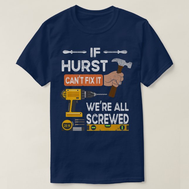 Funny, ob Hurst nicht kann, wenn es niemand handym T-Shirt (Design vorne)