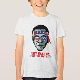 Funny Obama 4. Juli Shirt für Erwachsene Männer Fr