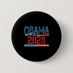 Funny Obama für Präsident Obama 2028 für Männer Fr Button