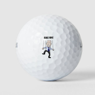 Funny Obamas Puppet-Cartoon Golfball