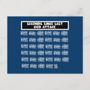 Funny OCD Postkarte