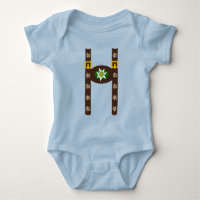 Funny Octoberfest Lederhosen Suspenders
