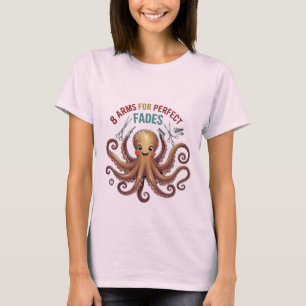Funny Octopus Barber Shirt - Multi-Tool Haarstyli