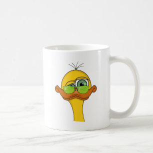 Funny Odd Duck Cartoon Tasse