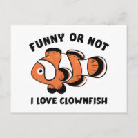 Funny oder nicht ich Liebe Clownfish