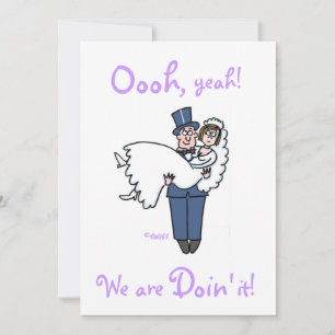 Funny Offbeat Einladungen für Hochzeiten und Hochz