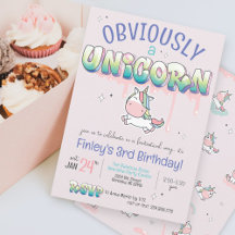 Funny offensichtlich ein Einhorn Regenbogen Mädche