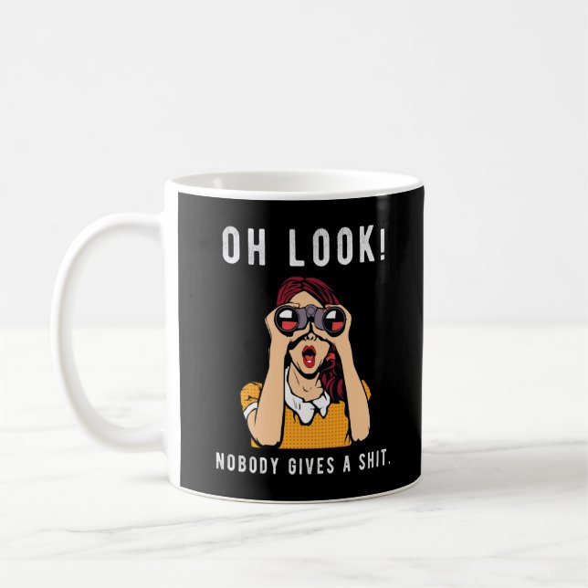 Funny Offensive Adulsive Humor Sprichwort, sarkast Kaffeetasse (Links)