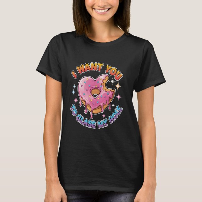 Funny Offensive Embarrassing unangemessenes Erwach T-Shirt (Vorderseite)