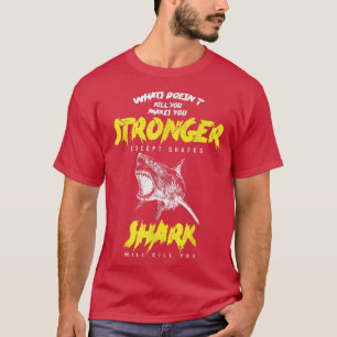 Funny Offensive Scuba Diving Haie töten Sie T-Shirt