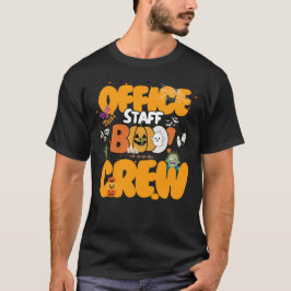 Funny Office Mitarbeiter Boo! Crew Halloween-Party T-Shirt