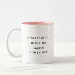 Funny Office Mug For Boss Coworker Manager Modern Zweifarbige Tasse