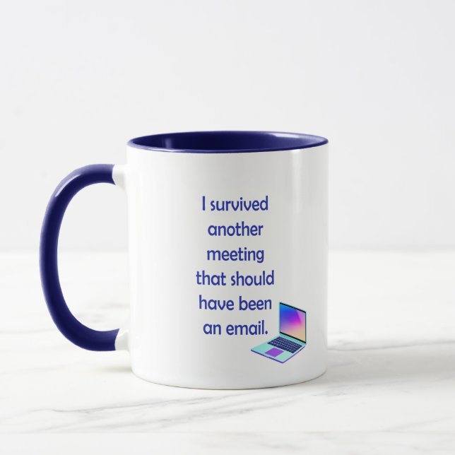 Funny Office-Tasse Tasse (Links)