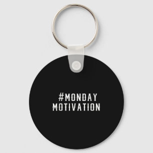 Funny Office Work Hashtag Montag Motivation Schlüsselanhänger