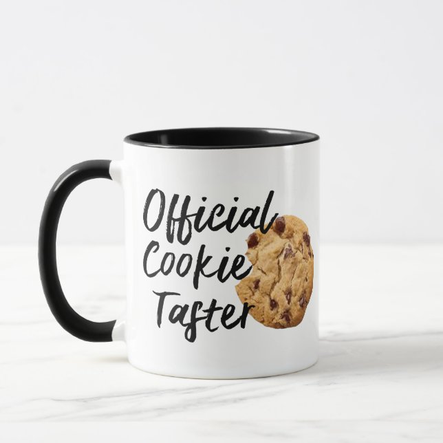 Funny Offiziell Cookie Taster Kaffee Tasse Design (Links)