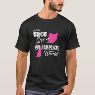 Funny Ohio Nur ein Ohio Mädchen in einem neuen Ham T-Shirt