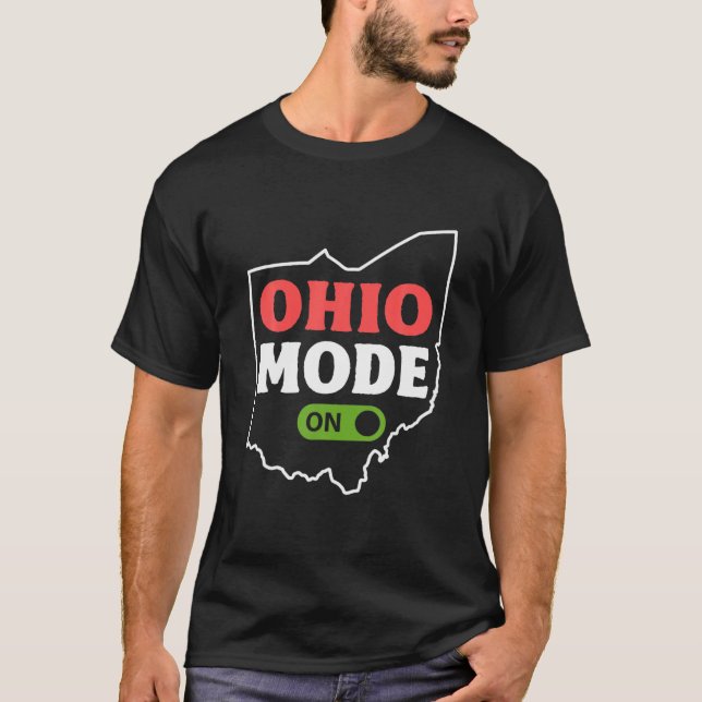 Funny Ohio Staat T-Shirt (Vorderseite)