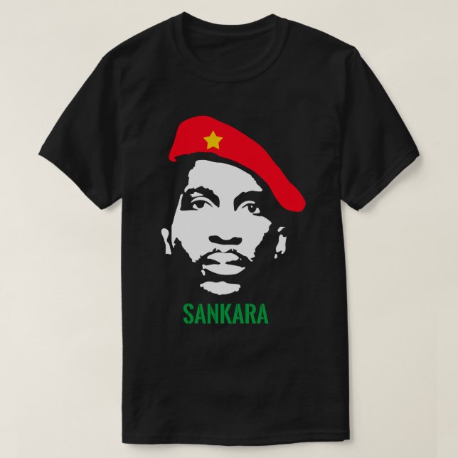 Funny Ohrts For Thomas Revolutionary Sankara Gift  T-Shirt (Design vorne)