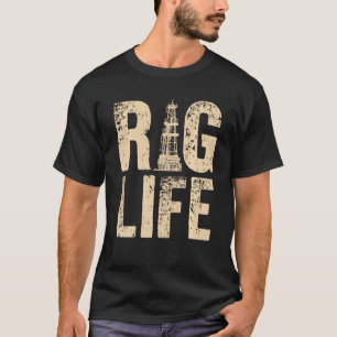 Funny Oil Ridge for Oil Field Men Oilfield Worker T-Shirt