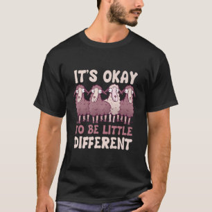 Funny Okay zu verschiedenen Lämmern Niedliche Scha T-Shirt