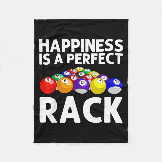 Funny Ol Design For Men Women Billiards Lover Ol P Fleecedecke (Vorderseite)