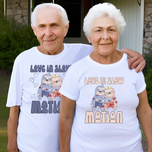 Funny Old Couple Großeltern Matching Jubiläum T-Shirt (Von Creator hochgeladen)
