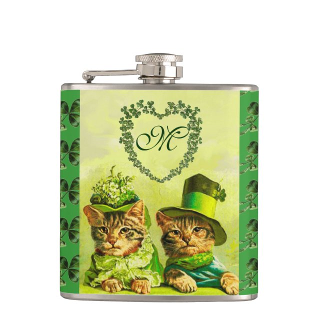 FUNNY OLD FASHION ST.PATRICK'S DAKATZEN MIT HERZ FLACHMANN (Vorderseite)