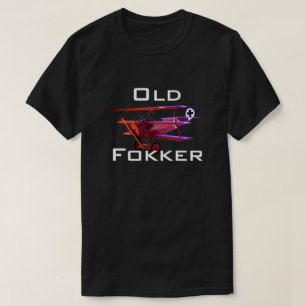 Funny "Old Fokker" T-Shirt