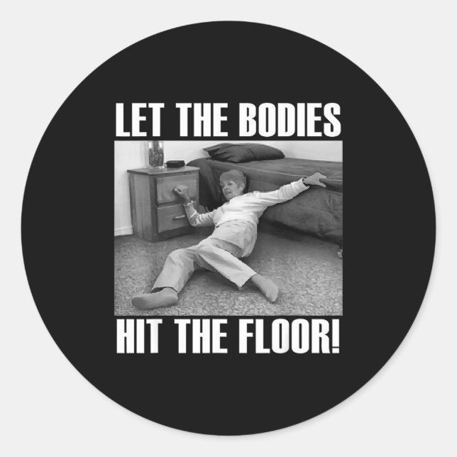 Funny Old Lady Sarcastic Quote, Hilarious Meme  Runder Aufkleber (Vorderseite)