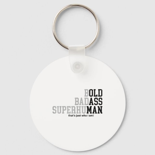 Funny Old Man Saying Gag Dad Grandpa Husband Fathe Schlüsselanhänger (Vorderseite)