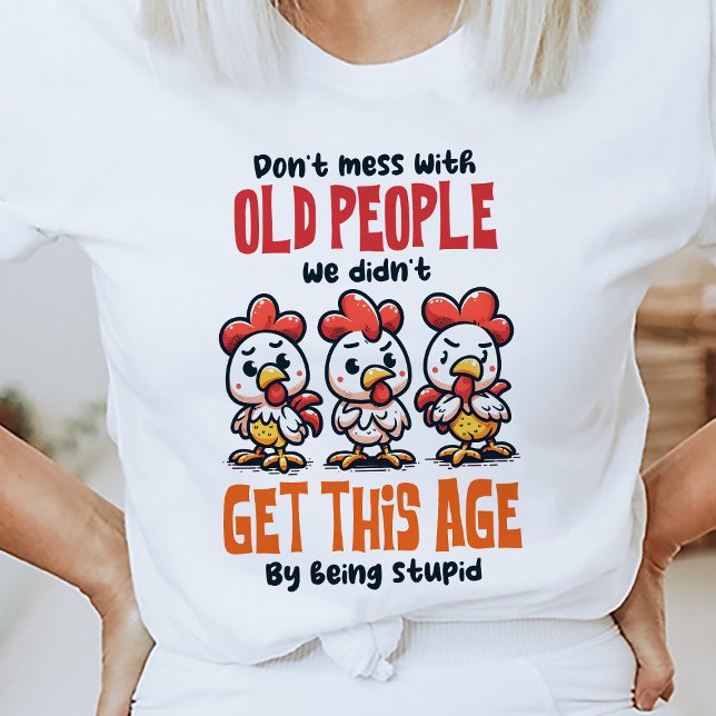 Funny Old People zitieren T - Shirt (Funny Quote Tee)