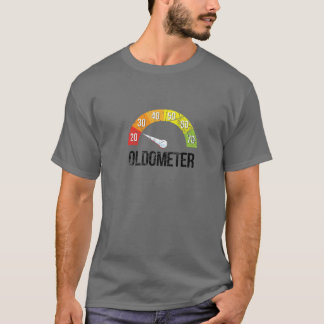 Funny Oldometer für das 40. Geburtstag Gag Geschen T-Shirt