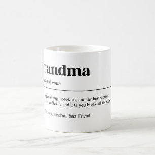 Funny Oma Definition Kaffeetasse