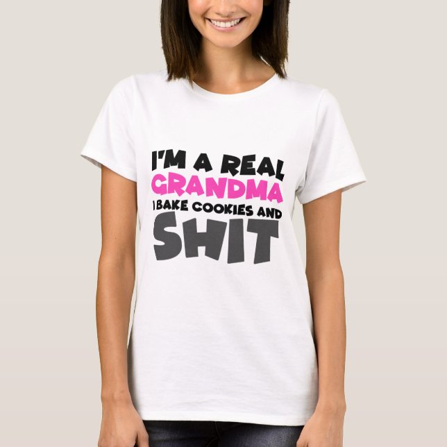 Funny Oma Geschenke für Unglaublich witzig Großmüt T-Shirt (Vorderseite)