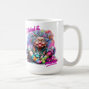 Funny Oma "Ich habe es gemocht, es ist mein" Retro Kaffeetasse