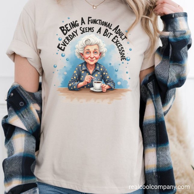 Funny Oma T - Shirt - Functional Nana (Von Creator hochgeladen)
