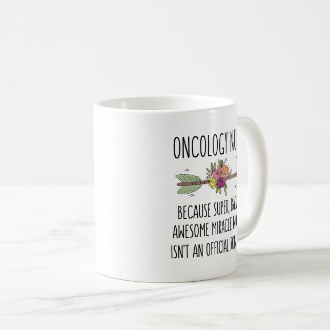 Funny Oncology Nurse Gift Tasse Cappella Santa Mar (VorderseiteRechts)