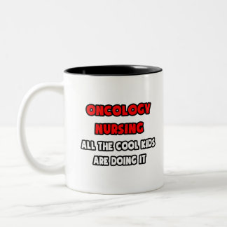 Funny Oncology Nurse Shirts und Geschenke Zweifarbige Tasse