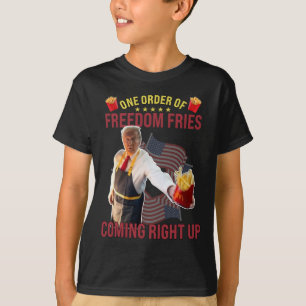 Funny one order of Freedom Fries kommt wieder auf T-Shirt