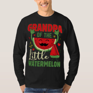 Funny Opa der Kleine Wassermelone Tropisch für Fis T-Shirt