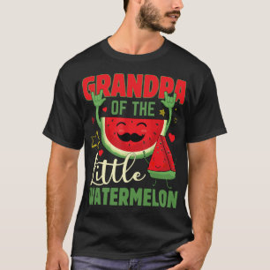 Funny Opa der Kleine Wassermelone Tropisch für Fis T-Shirt