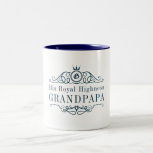 Funny Opa Tasse   Seine Königliche Hoheit Grandpap