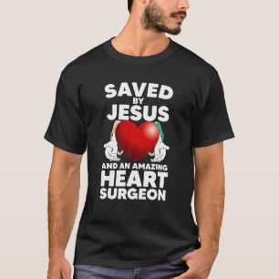 Funny Open Heart Operation Design für Männer Fraue T-Shirt