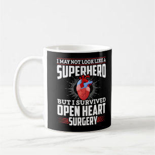 Funny Open Heart Operation Erholung Kaffeetasse