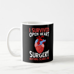 Funny Open Heart Operation Erholung Kaffeetasse