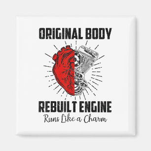 Funny Open Heart Operation Erholung Survivor Gesch Magnet